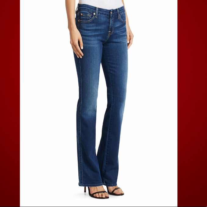 7 For All Mankind Boot Cut Jeans Size 27